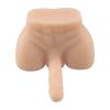 Premium Torso Masturbator Rock - Anal Girişli 17 CM Yapay Penisli Erkek Realistik Yarım Vücut Manken