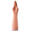 UNIQUE XXL Realistik Dokuda Dev Dong Çok Kalın Gerçekçi Anal Fisting El-Kol Dildo 26 CM
