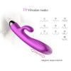 X7 - Şarjlı Akıllı Isıtmalı ve Manyetik İleri Geri Hareketli Güçlü Titreşimli G-Spot ve Klitoris Uyarıcı 2 in 1 Vibrator